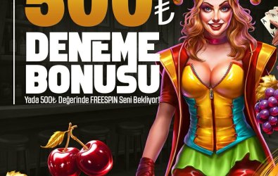 WSLOTTAN YENİ ÜYELERE ÖZEL 500₺ DENEME BONUSU!