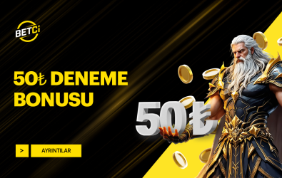 BETCİ'DEN 1000 TL ÇEKİLEBİLİR DENEME BONUSU